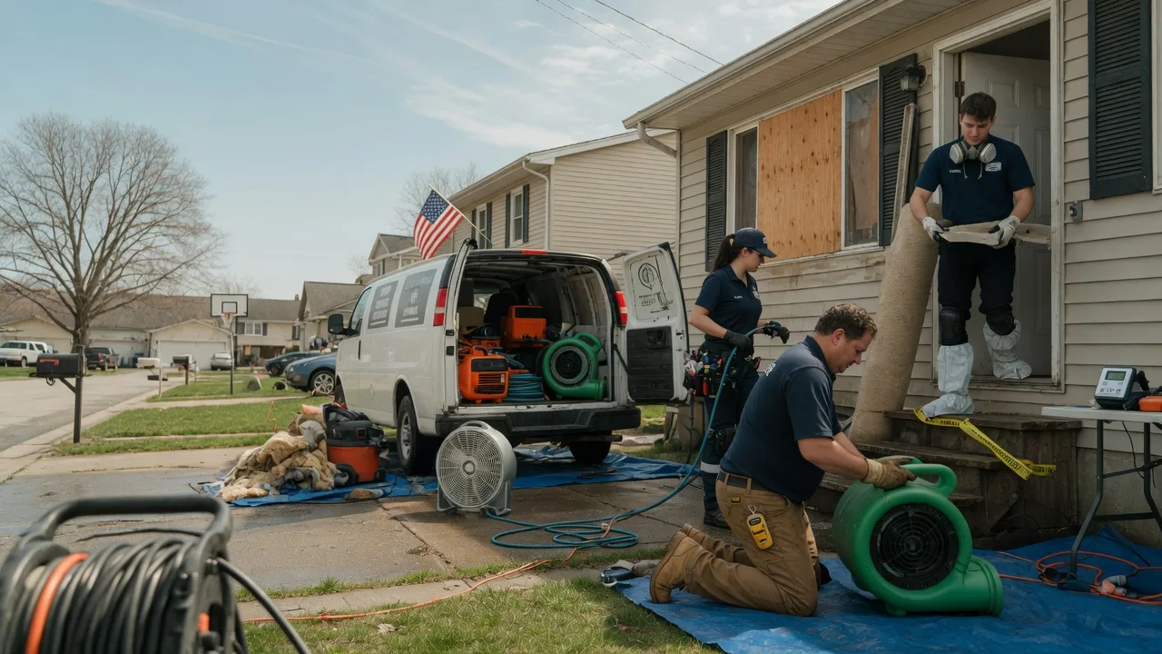 Water Damage Restoration in Bergen, NY near me